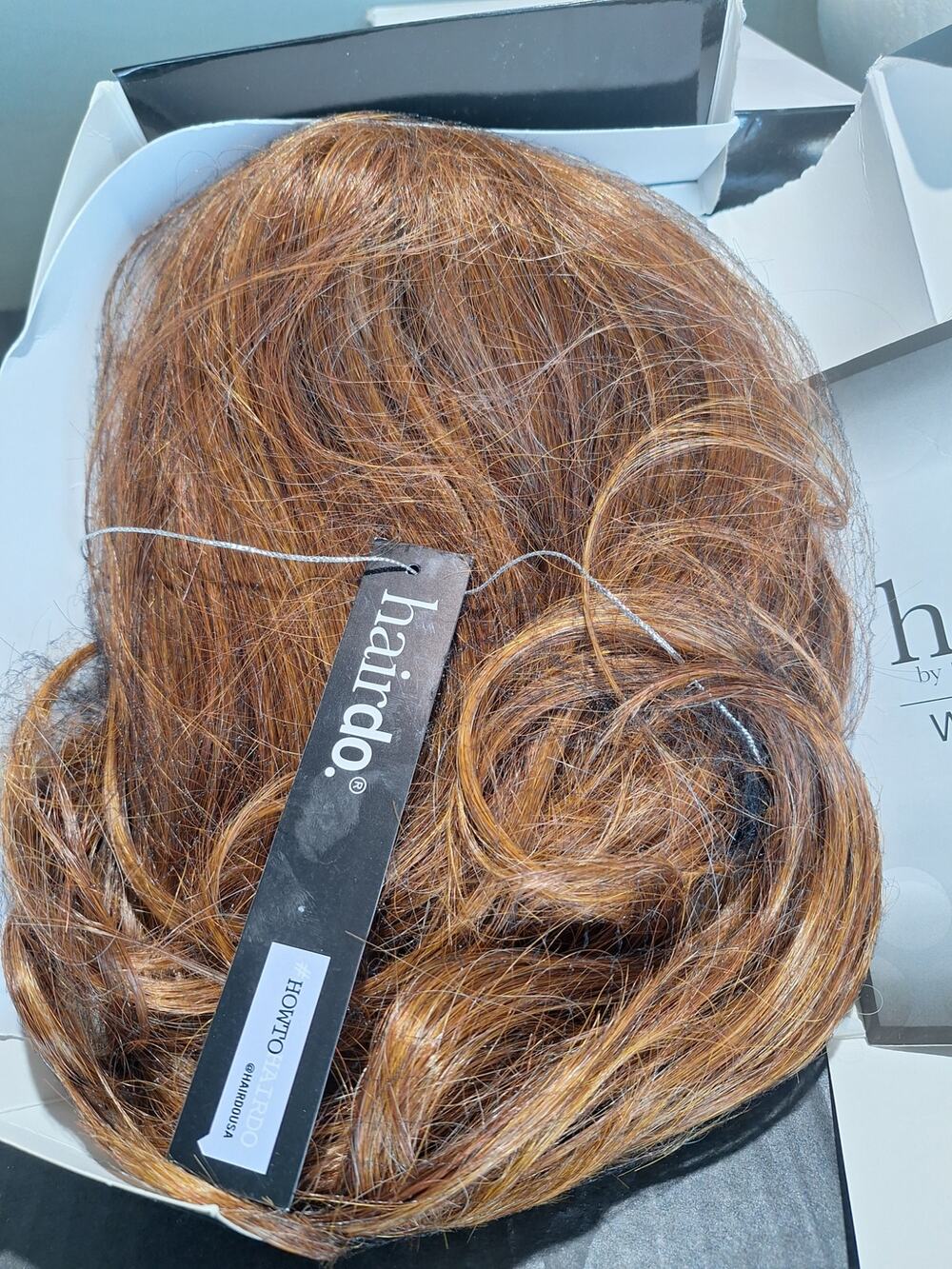 HairUWear Long & Straight Wig R3025S+ Glazed Cinnamon Medium Red Ginger Average